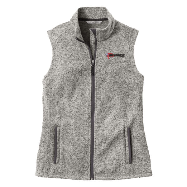 Alexandria Motors - Port Authority® Ladies Sweater Fleece Vest Thumbnail